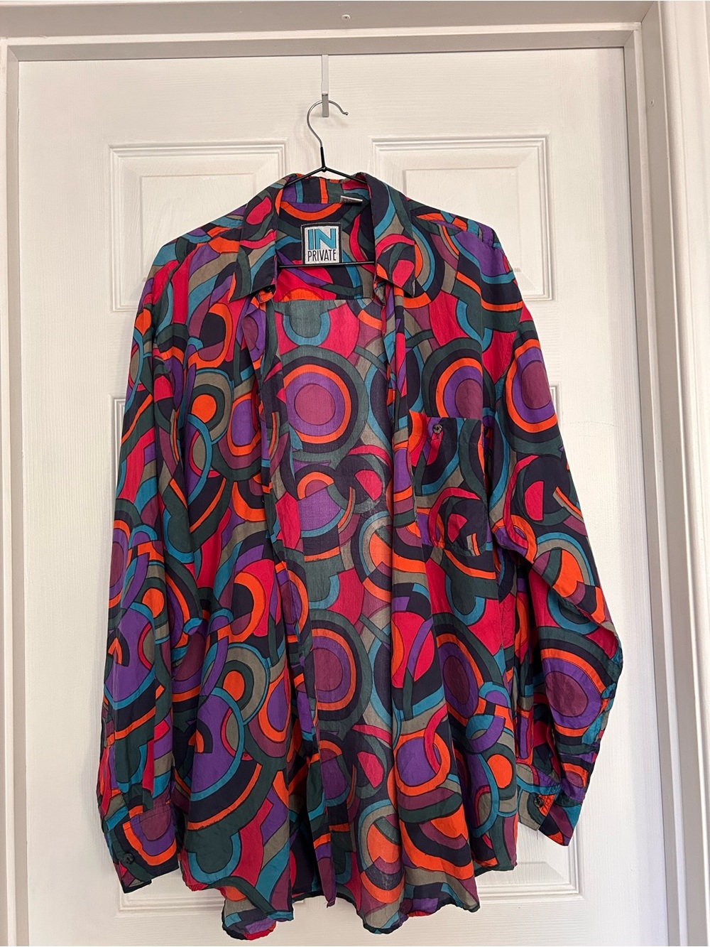 Multicolour Vintage Blouse